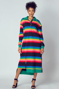 Color STRIPED dress