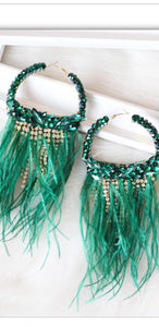 "EMERALD" Feather